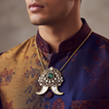 Emerald Tiger Nail Pendant Men's Lifestyle