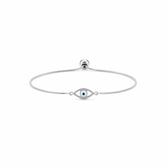 Evil Eye Bracelet - White Background