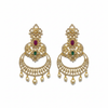 Flat Lay - Chandbali Earrings