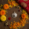 Flat Lay Cultural Context - Silver Pendant