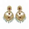 Flat Lay - CZ Ruby Chandbali
