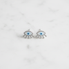 Flat Lay – Evil Eye Earrings