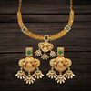 Flat Lay – Lakshmi Temple Jewellery Set