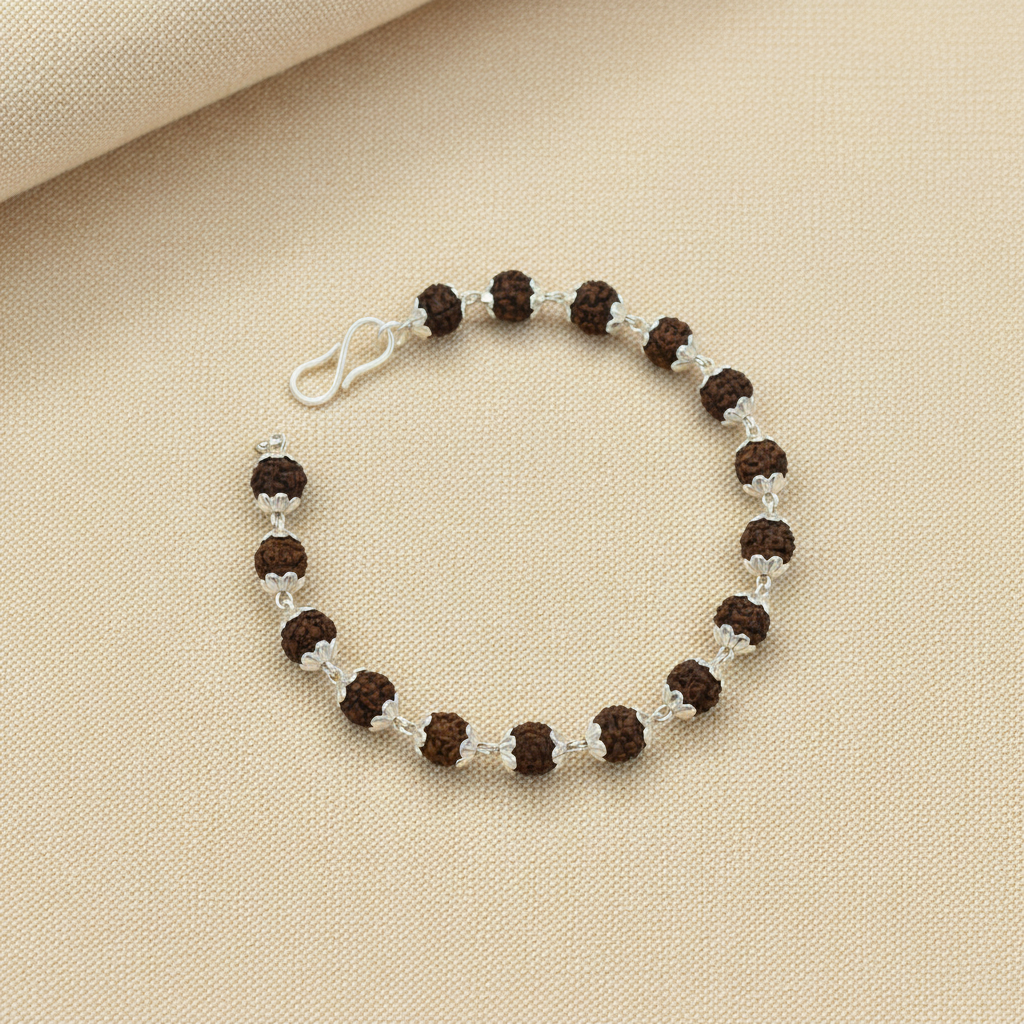 Flat Lay - Rudraksha Bracelet 7.5g