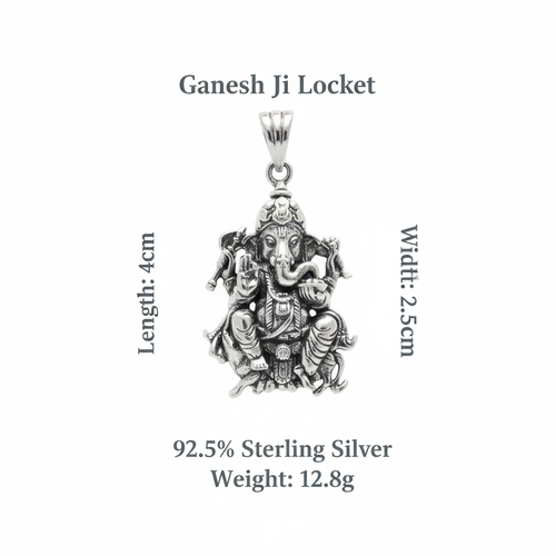 Ganesh Ji Locket - With Specifications