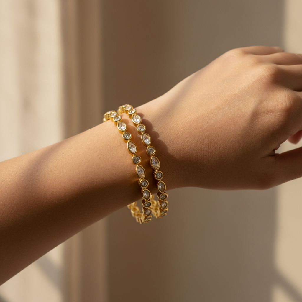 Gold Bangles Lifestyle