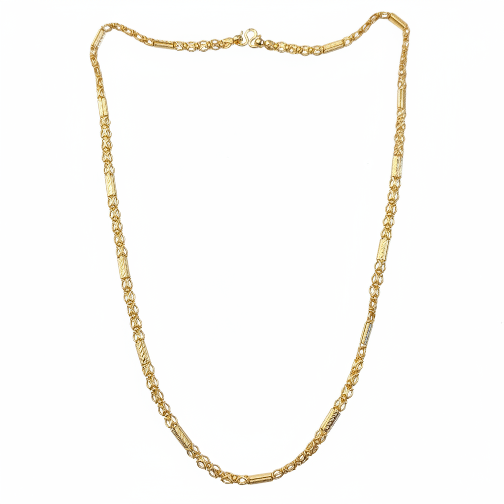 Gold Chain - Flat Layout