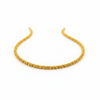 Gold Chain Necklace - White Background