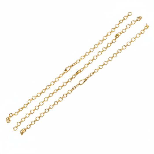 Gold Chain - White Background