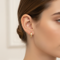 Gold Huggie Earrings