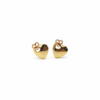 Heart Studs - White Background