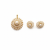Stunning Pearl Pendant Set - Classic Design | Asp Fashion Jewellery