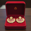 Kempu Surya Chandra Vanka Chandbali Earrings - In Box