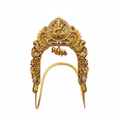 Traditional temple vanki armlet on white background