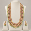 Mango guttapusalu necklace set on mannequin display