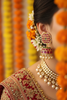 Square Kundan Jhumka - Bridal Lifestyle Wear