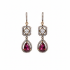 Pink Earrings – White Background