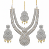 CZ Double Layer Bridal Set - Flat Lay
