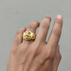 Gold Ganesha Signet Ring - Lifestyle