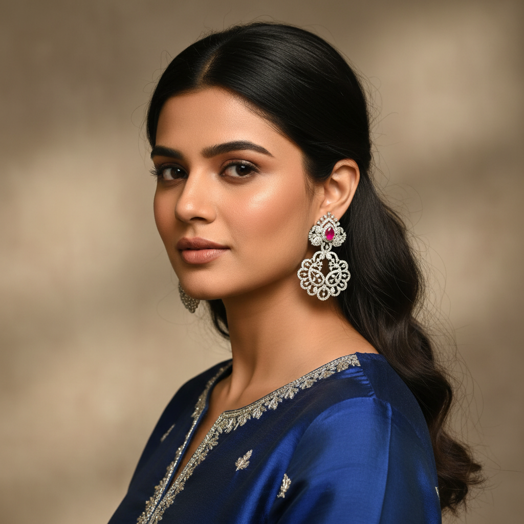 Model wear - Chandbali Look