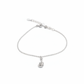 925 Sterling Silver Bracelet with Elephant Charm