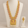 Temple necklace displayed on ivory mannequin