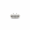 925 Silver Small Capsule Amulet Pendant - White Background