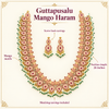 26-inch guttapusalu mango haram specifications with screw-back earrings