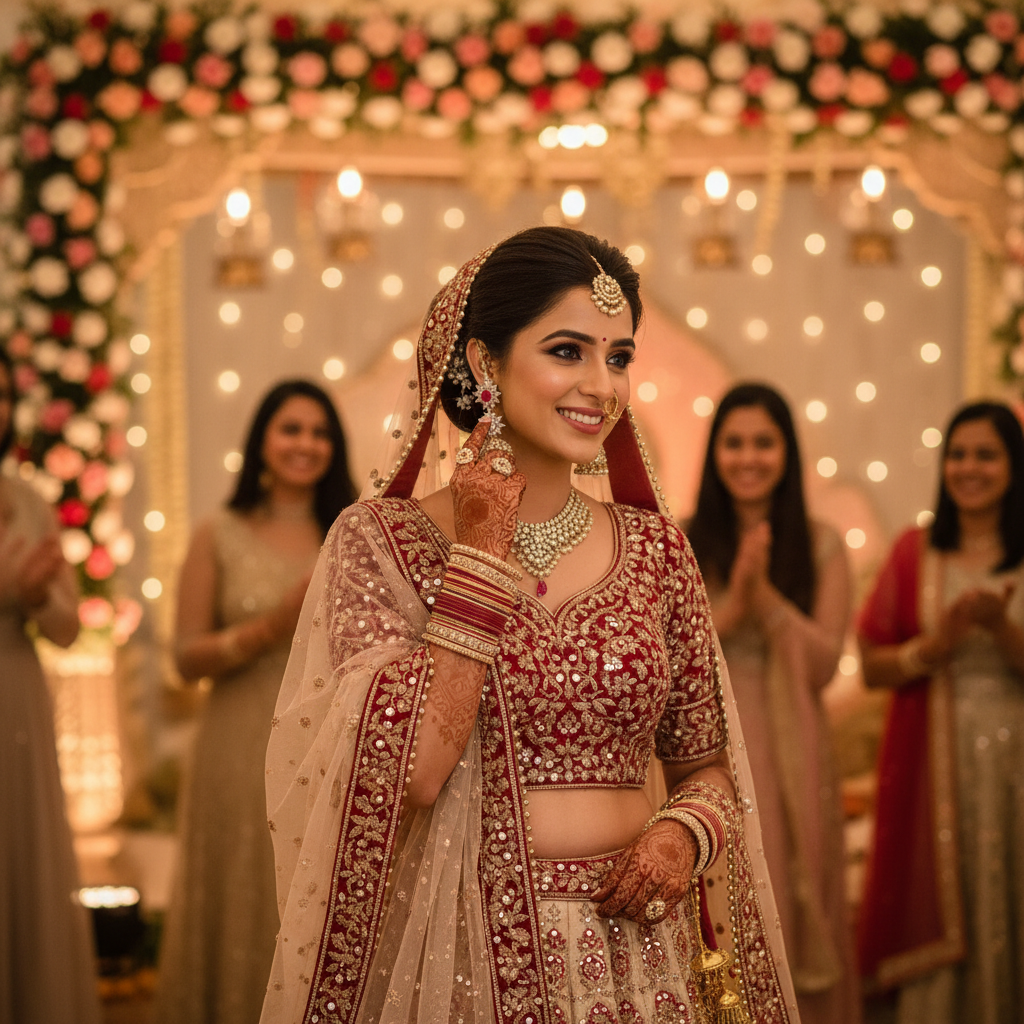 Star Top Jhumka - Lifestyle