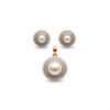 Supreme Pearl Pendant Set - Designer Jewelry | Asp Fashion Jewellery