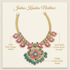 Jadau Kundan necklace design-details card