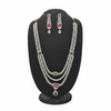 Multi-Colour Diamond CZ Necklace & Earring Set – mannequin display