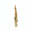 Jadau Kempu Chandbali Earrings - Side Profile