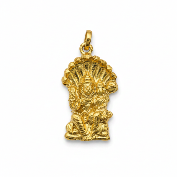 Lakshmi Narasimha Locket white background hero shot