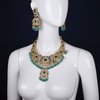 Jadau Kundan Necklace on Mannequin