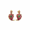 Jadau Kundan Mango Studs 