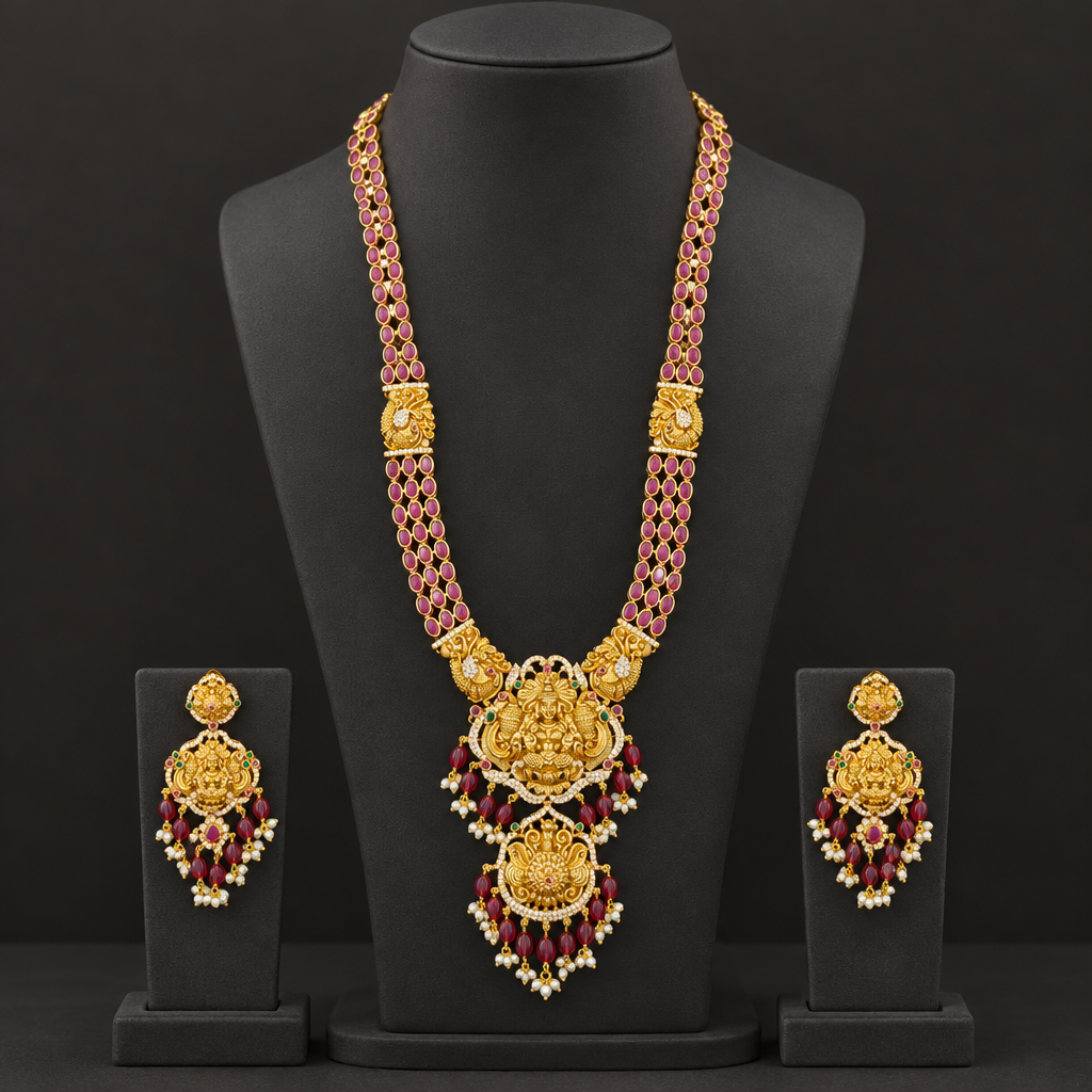 Jewellery on mannequin