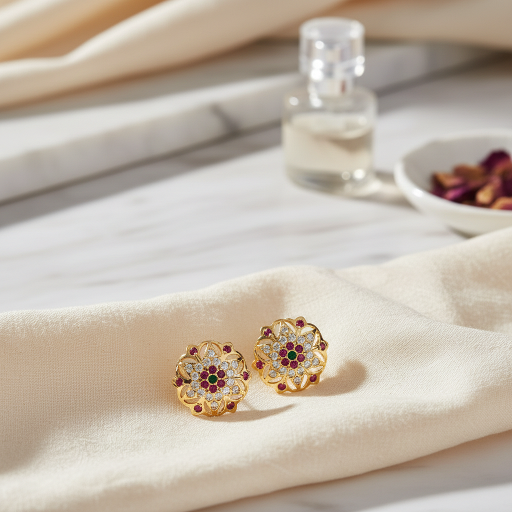 Kammalu Earrings Lifestyle Photo