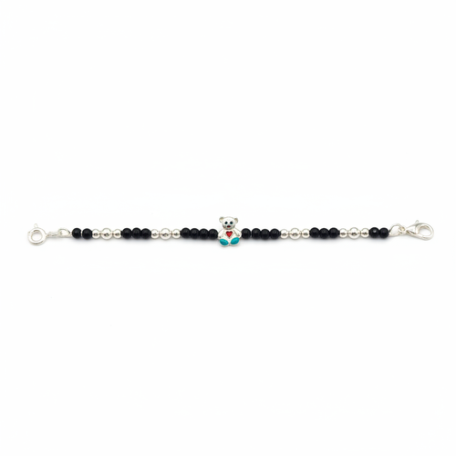 Kids Silver Bracelet – White Background