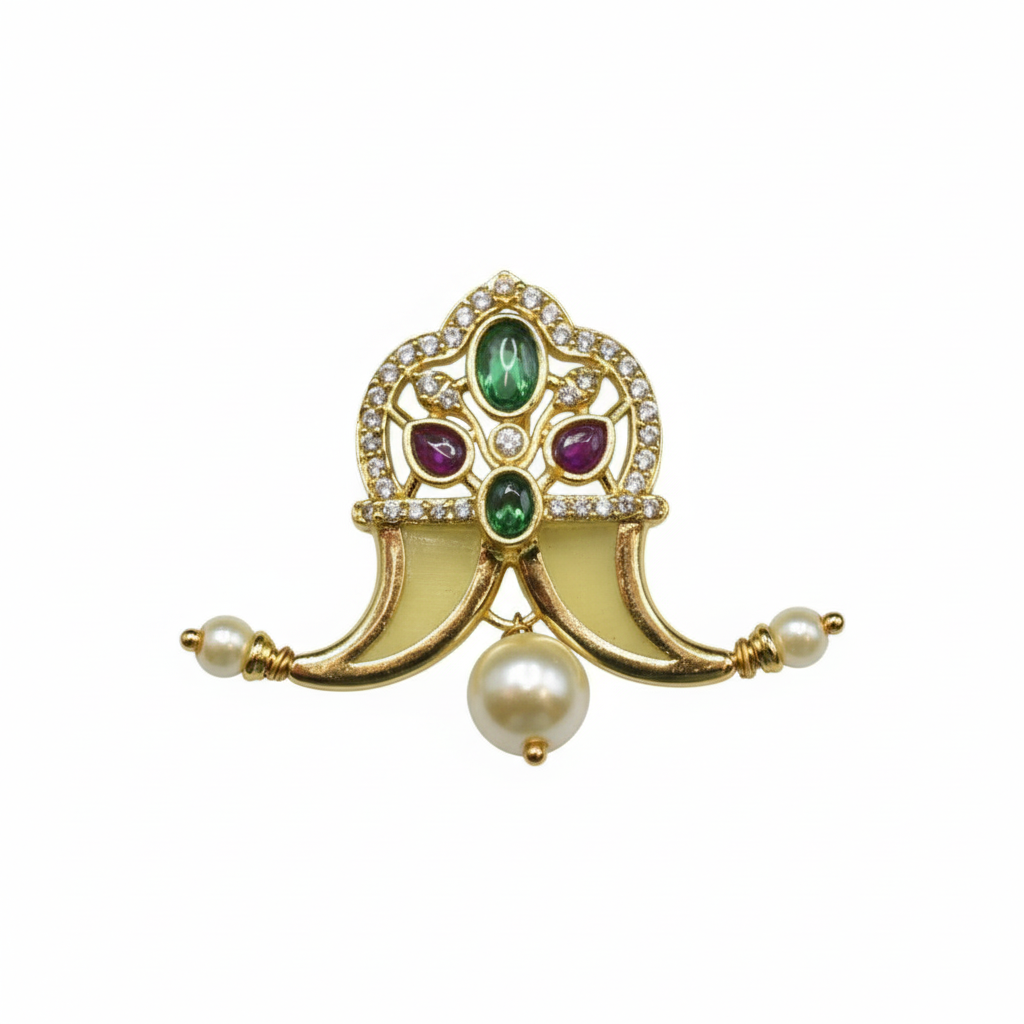 Kids Zircon Puligoru Locket - White Background