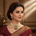 Kundan Pearls Choker Lifestyle