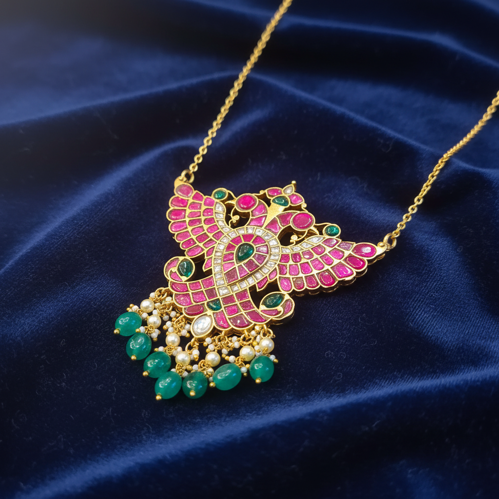 Kundan Pendant Lifestyle