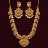 Lakshmi Temple Haram Set - Flat Lay