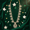 Lifestyle - Diamond Emerald Necklace