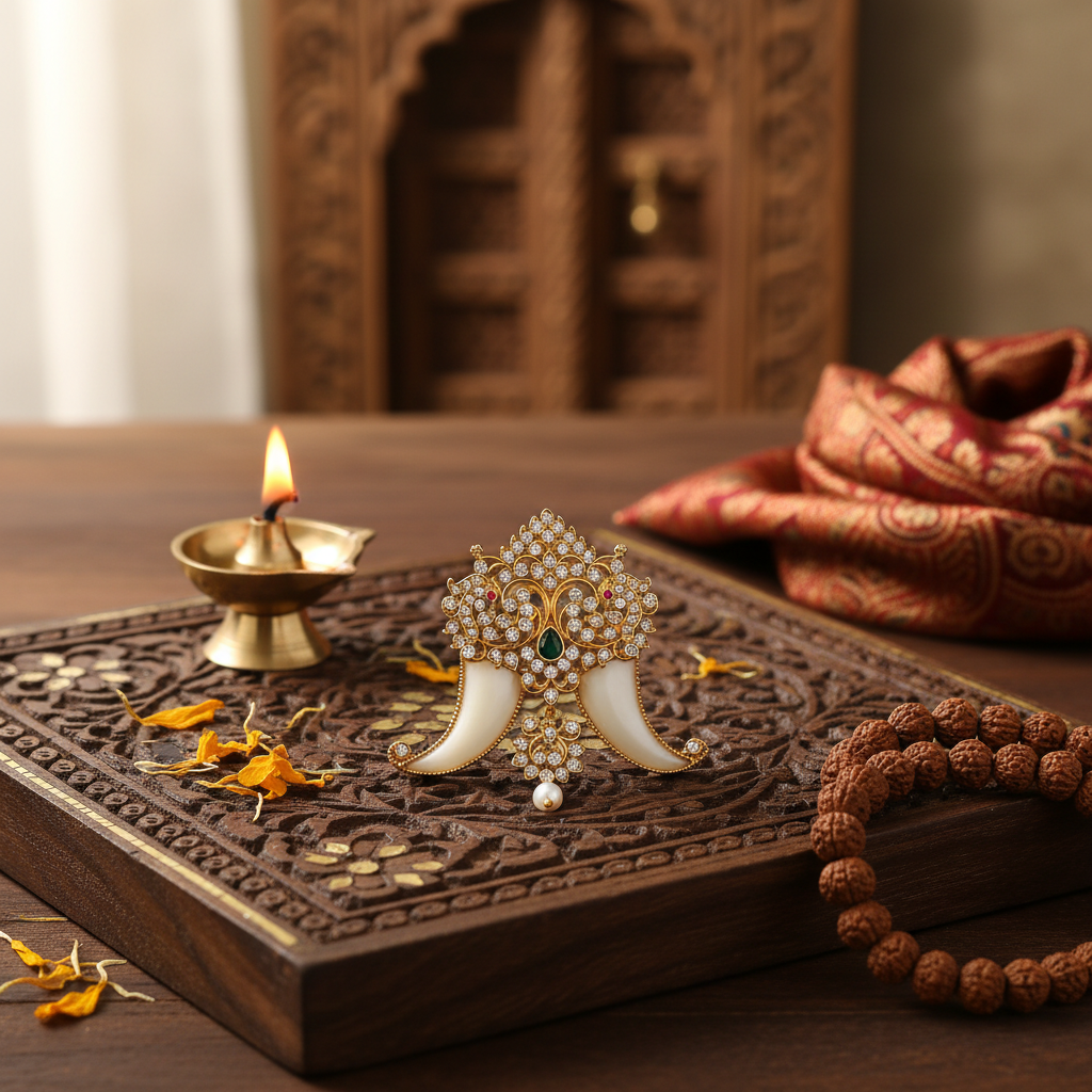 Lifestyle image - Antique Puligoru Lockets