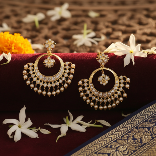 Lifestyle image of temple jewelry