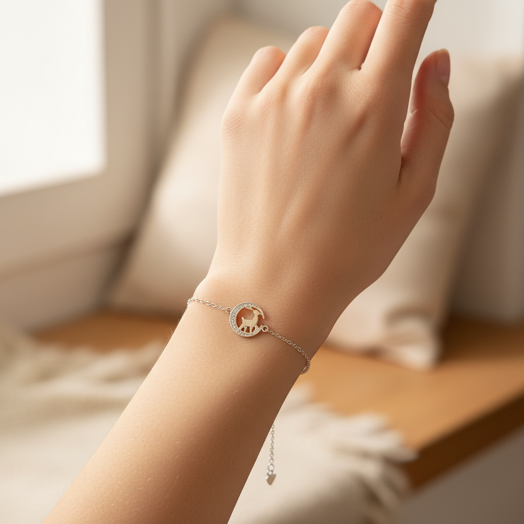 Lifestyle shot - bracelet on wrist