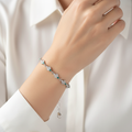 Lifestyle shot of bracelet worn on wrist