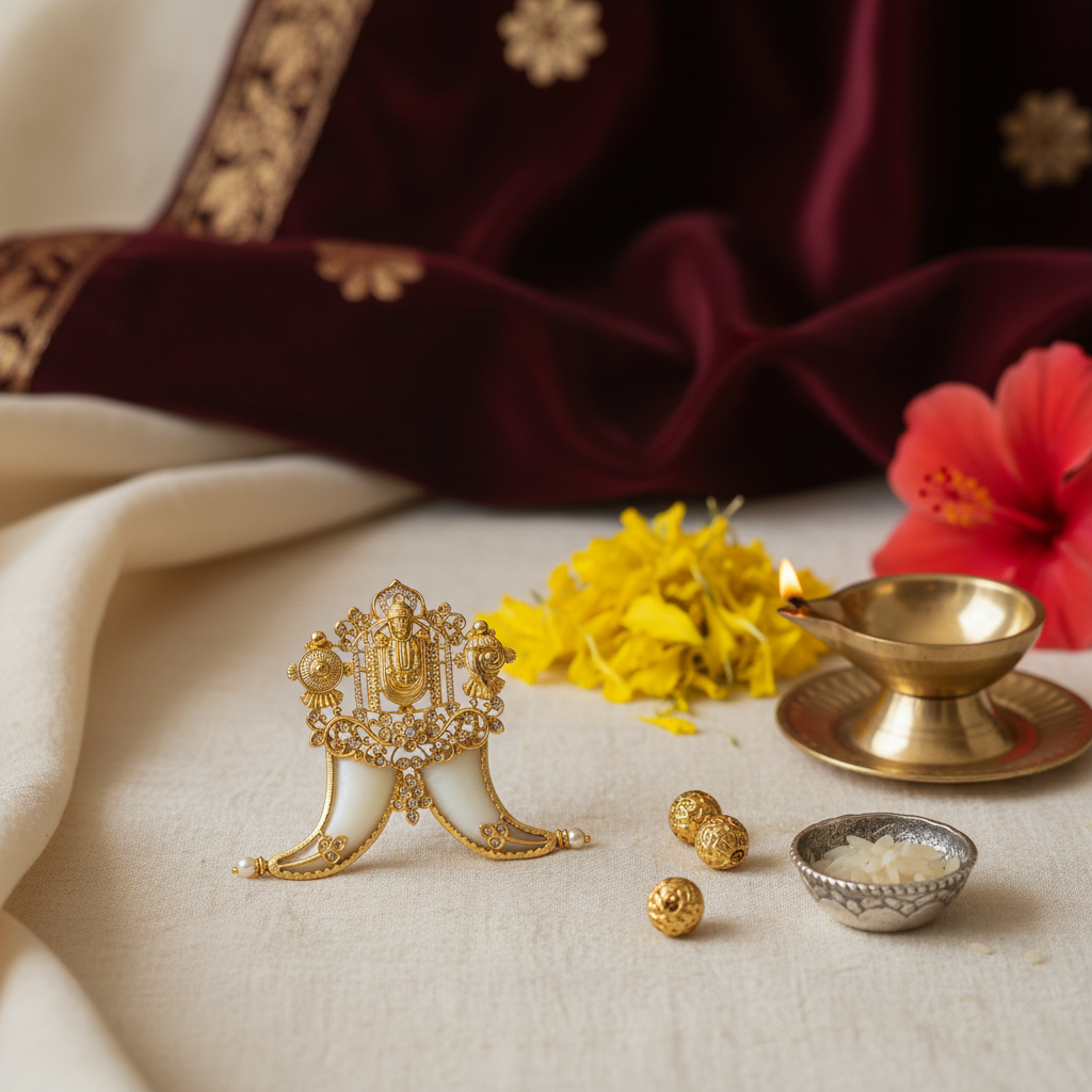 Lord Balaji Puligoru Locket - Lifestyle