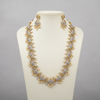 Mannequin - American Diamond Floral Vine Necklace Set